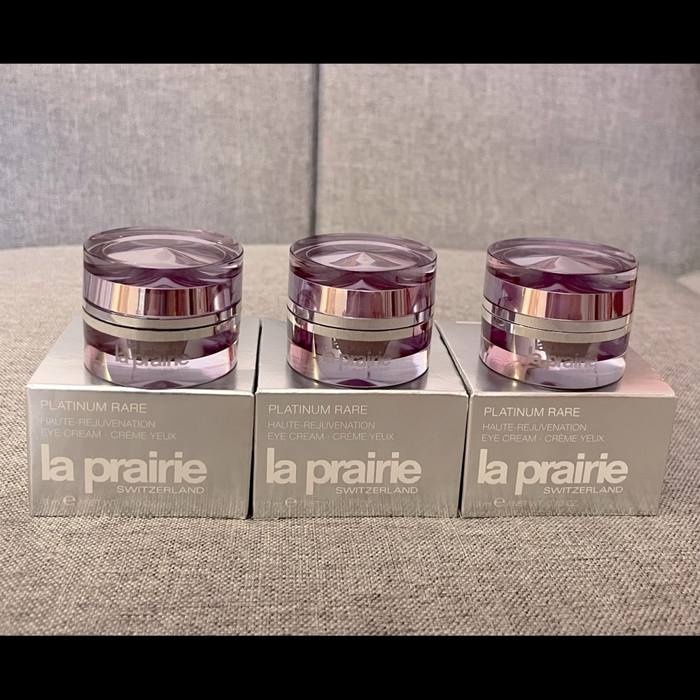 La Prairie Platinum Rare Eye Cream travel set